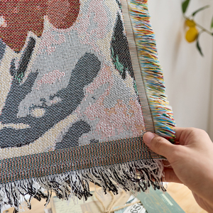 Tappeto Macramè da Parete Personalizzato all'Ingrosso Direttamente dalla Fabbrica, Tessuto Artigianale per Decorazioni Domestiche - Product Image 4