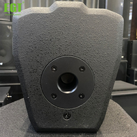 Egt Line Array Haut-parleur passif 1400w Peak Birch Plywood Boxes Single 10 Inches 2 With Erse Crossover for Church School Ktv