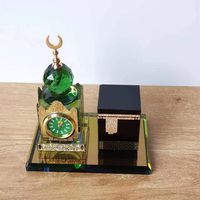 Figurines Kaaba Musulmanes Haji Arabes Décoration Maison Islamique Ramadan Cadeau Religieux