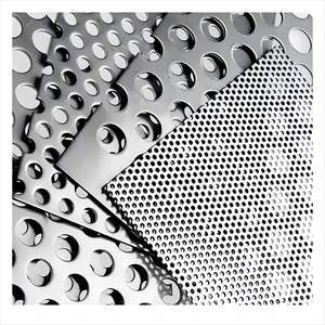 304 316L Stanz öffnung 6mm 8mm 10mm korrosions beständiges Aluminium DX51D Z150 Lochbleche - Product Image 2