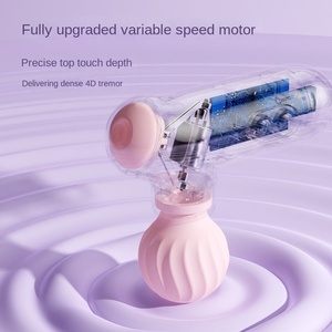 Mini Massaggiatore Clitorideo Vibrante Multifunzione, Prodotto in Guangdong, Giocattolo per Adulti con Suzione Multifrequenza, Masturbatore Femminile, Accessorio <span class=keywords><strong>Sensuale</strong></span> per Coppie - Product Image 2