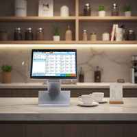 Système de point de vente tactile 15,6 pouces Windows/Android avec garantie d'un an pour les supermarchés et les restaurants