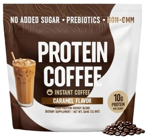 Café de Proteína Mocha con Colágeno: Sin Azúcar Añadido, 100% Natural, Sin Lácteos, Mezcla Instantánea con 10G de Proteína y <span class=keywords><strong>Cacao</strong></span> Real - Product Image 1