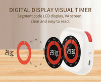 Jam Timer Digital Visual Terbaru 60 Menit Hitung Mundur Dapur Ruang Kelas Fokus Pomodoro Anak Belajar Ramah Lingkungan Dapat Diisi Ulang