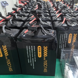 Baterai Drone Solid State Isi Ulang Densitas Tinggi 6S 12S 14S 16000mAh 22000mAh 27000mAh 30000mAh 32000mAh Baterai Drone UAV - Product Image 2