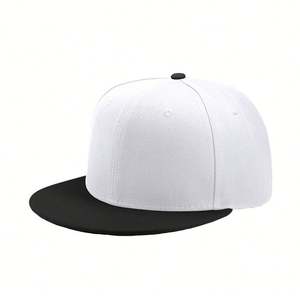 Casquette de baseball unisexe à visière plate réglable, logo personnalisé, style sportif hip-hop, polyester/coton, pêche, usage extérieur, design snapback - Product Image 4