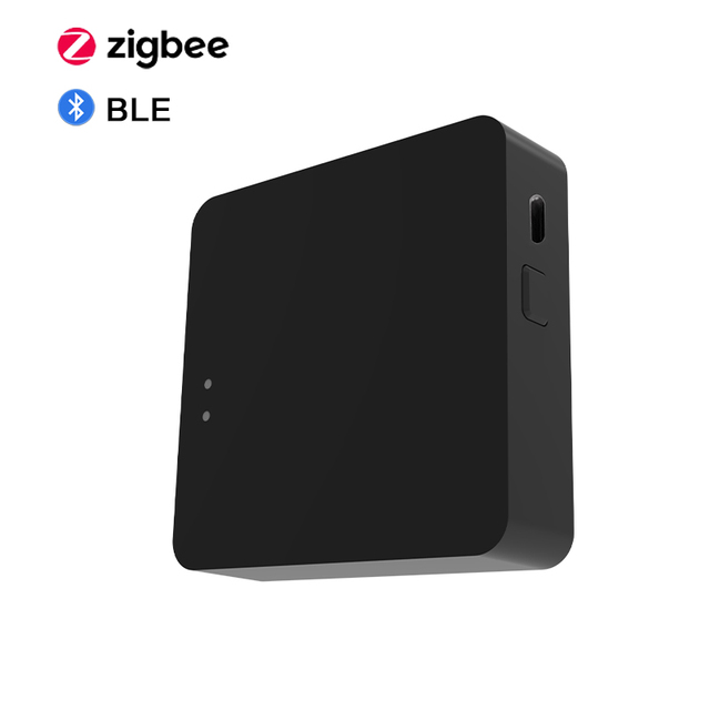 RSH Smart Home Bridge Tuya ZigBee 3.0 +BLE Hub Gateway with Remote Control Alexa & Google Assistant Compatible Android Operated