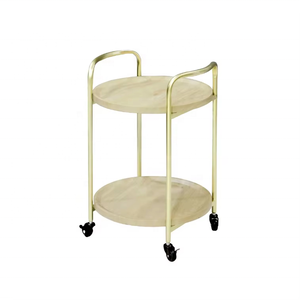 Better Home Petit chariot utilitaire de bar de cuisine mobile <span class=keywords><strong>sur</strong></span> roues Plateau en bois <span class=keywords><strong>Table</strong></span> d'appoint <span class=keywords><strong>Table</strong></span> d'appoint Chariot mobile avec <span class=keywords><strong>table</strong></span> d'appoint - Product Image 4