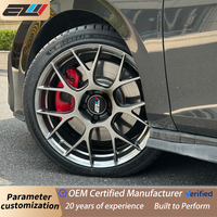 Jantes forgées EZW personnalisables 18 19 20 22x12 pouces 5x112 5x114.3 5x120 pour voitures particulières à cinq branches pour Cadillac pour Range Rover