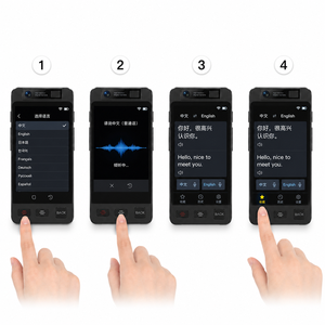 Dispositif de traduction linguistique portable AI 4G |   Prend en charge 140 langues, traduction de photos, traducteur intelligent face à face - Product Image 2