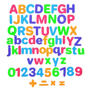 Jouet éducatif, lettres et chiffres magnétiques en mousse EVA 3D, ensembles EVA avec <span class=keywords><strong>tableau</strong></span> d'écriture - Product Image 5