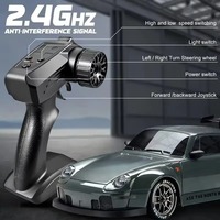 Populaire Voiture Télécommandée de Drift 4x4 Échelle 1:24 Modèle 911 2.4GHz Course Super Sports avec Gyroscope et Lumières LED