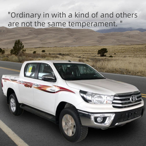 Nuevo artículo, calcomanías de <span class=keywords><strong>vinilo</strong></span> para el cuerpo del portón trasero, pegatina para coche para 2019 Hilux 4x4 2D LONG - Product Image 2