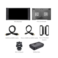 FPortkeys PT6 Moniteur de champ de caméra à écran tactile de 5.2 pouces avec 4K 30p 3D LUT Hd 1920x1080 sur les moniteurs de caméra