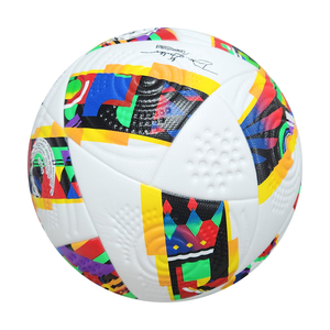 Pallone da Calcio in Pelle PU di Alta Qualità con Cucitura Termica, Logo Personalizzato, Misura 5, Attrezzatura per Allenamento Calcistico - Product Image 4