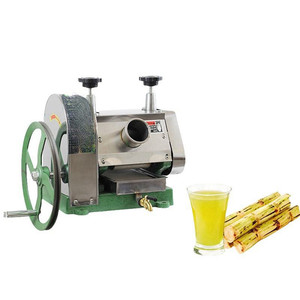 Hand Crank Tabletop Sugarcane Juicer Stainless Steel Manual Sugar Cane <b>Extractor</b> For Street Food Stall Use - Product Image 6