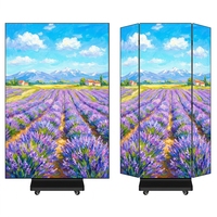 Schermo LED a Colori P2.5 Compatto Pieghevole in Tre Parti con Luminosità 1000cd e Garanzia di 3 Anni per Uso Promozionale al Dettaglio Interno/Esterno