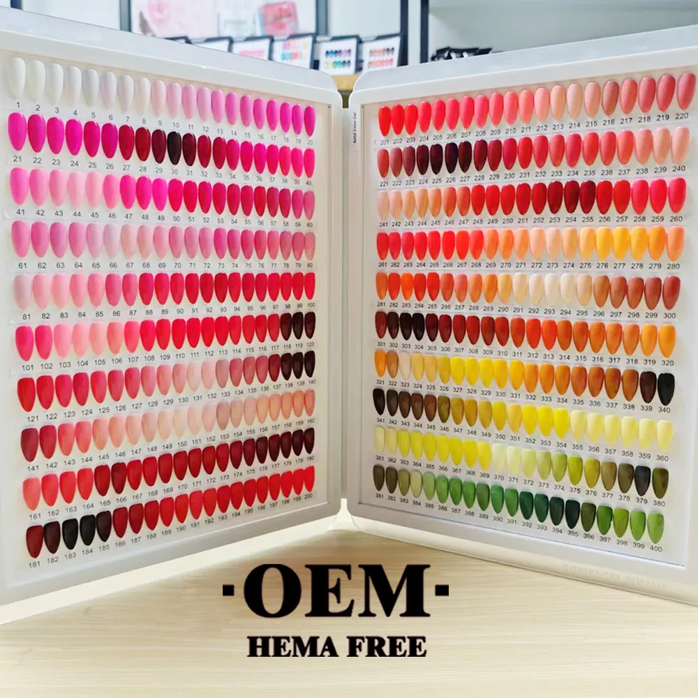 RONIKI custom logo korean nail gel polish 15ml nail color gel HEMA and TPOfree sugar gel polish create your own brand