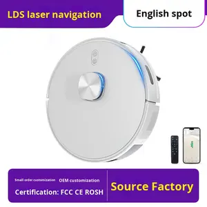 روبوت ذكي لتنظيف الأرضيات بالليزر، يمسح ويمكن وينظف بالشفط، هدية من الشركة المصنعة، مكنسة كهربائية - Product Image 4