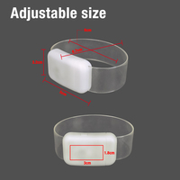 Pulsera LED Cósmica Decorativa de Navidad Activada por Sonido con Logotipo Láser