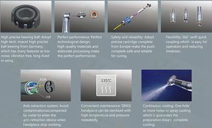 Dental Fiber Optic Turbine/Dental High Speed Handstuk - Product Image 5