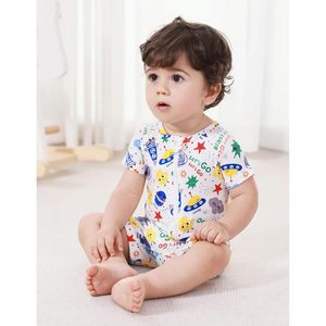 Pijama de Bambú para Bebé, Manga Corta, Unisex, 0-24 Meses, Tejido Suave - Product Image 4