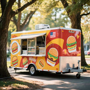 Camión de Comida Grande para Catering 2025, Remolque de Comida, Carrito de Hot Dogs Estilo Americano - Product Image 5