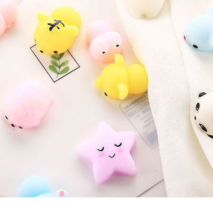Jouets Animaux Squishy pour Enfants, Mini <span class=keywords><strong>Kawaii</strong></span> à Remontée Lente, <span class=keywords><strong>Mochi</strong></span> Anti-Stress, Animaux à Presser en Silicone, Jouets Fidget Squishy Anti-Stress - Product Image 6