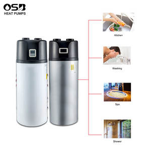 Pompa di Calore Aria-Acqua Tutto in Uno 3000W Senza Serbatoio, Scaldabagno Elettrico Monoblocco Compatto per Uso Domestico - Product Image 5