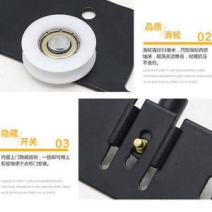 Tieliwang <b>Sliding</b> Door Roller Type B <b>Large</b> Concave Wheel Zinc Alloy For Cabinet Doors Smooth Rolling - Product Image 5