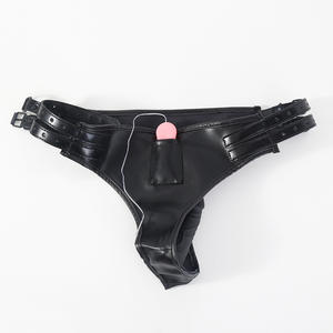 Dildo Vibratório de Couro SM de 13cm de Comprimento, Usado Sob Roupa com Dildo Falso para Flertes Lésbicos e Jogos de Casal - Product Image 2