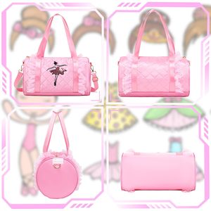 La mejor bolsa <span class=keywords><strong>de</strong></span> lona <span class=keywords><strong>de</strong></span> baile <span class=keywords><strong>para</strong></span> niña pequeña <span class=keywords><strong>Barbie</strong></span> Rosa personalizada <span class=keywords><strong>para</strong></span> recital, ropa <span class=keywords><strong>de</strong></span> disfraz <span class=keywords><strong>de</strong></span> competición - Product Image 2