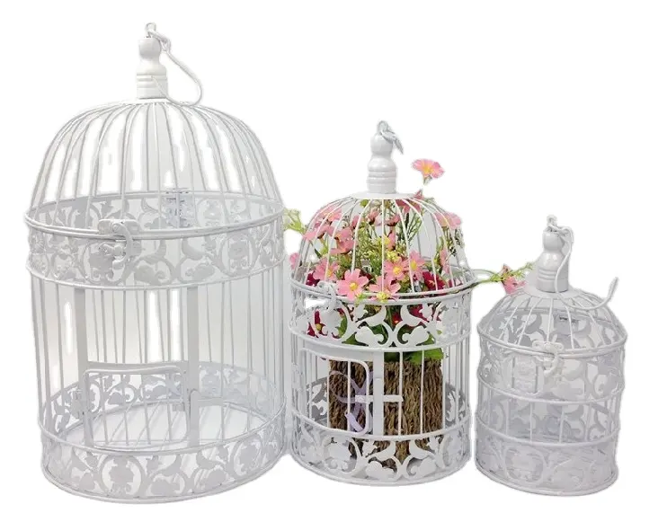 2021 HEISSER Verkauf Direkt hersteller, die dekorativen antiken Vogelkäfig für Hochzeiten verkaufen