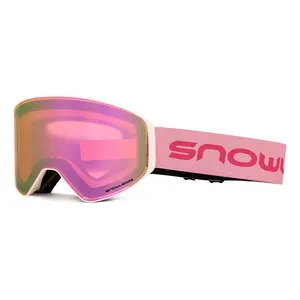 HUBO-Gafas de esquí con doble lente, lentes de esquí con cilindro grande, magnéticas, antivaho, OTG, Uv400