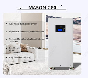 EU Stock 15KW 16KW 280Ah LiFePO4 CCS DIY Battery Pack Home Power Solar Energy Storage System Lifepo4 Battery Stackable Box - Product Image 2