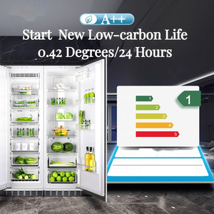 Source Factory Stainless Steel Built in Refrigerator EU Certified Commercial Side by With French Door Stainless Steel Refrigerat - Product Image 2