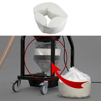 Machine à fabriquer des sacs en plastique PE entièrement automatique, machine industrielle de pliage de grands sacs poubelle
