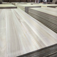 Tablero de Paulownia Marina Premium con Cantos Encolados, Material Ligero para la Fabricación de Tablas de Skateboard y Palas de Kayak