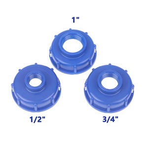Raccord pour réservoir IBC d'eau, filetage S60X6 vers connecteur de tuyau d'arrosage 1/2" 3/4" 1", adaptateur de remplacement de valve de réservoir IBC - Product Image 2