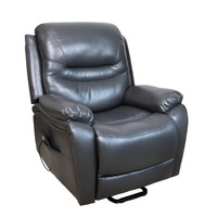 Canapé électrique moderne en cuir réglable pour salon, fauteuil inclinable intelligent, siège pivotant pour home cinéma haut de gamme