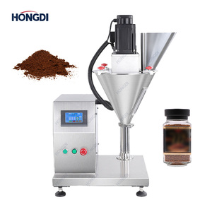 Máquina de Llenado de Polvo Eléctrica de Acero Inoxidable SS304, Llenadora de Mesa Semiautomática con Dosificador de Tornillo para Botellas, Latas, Alimentos y Especias - Product Image 2