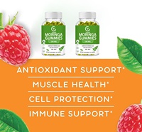 Permen Kunyah Ekstrak Daun Moringa K-green 4000mg Suplemen Vitamin Rasa Lezat Bebas Vitamin Vegan Kaya Antioksidan Superfood