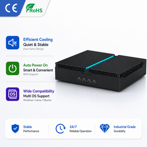 มินิพีซี CPU ทรงพลังสำหรับเดสก์ท็อป พร้อมกราฟิก <span class=keywords><strong>NVIDIA</strong></span> RTX4060 รองรับจอแสดงผล 8K สี่จอ สำหรับงานออกแบบ CAD และเวิร์กสเตชันเรนเดอร์ 3 มิติ - Product Image 1