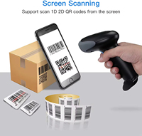Escáner de Código de Barras Inalámbrico Portátil YOKOSCAN BWM930, Sensor CMOS, Interfaz USB, Velocidad de Escaneo de 30 fps, Lector de Códigos 1D/QR, Negro, 1800 mAh