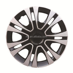 Juego de 4 <span class=keywords><strong>Tapacubos</strong></span> Decorativos para Automóvil de 15 Pulgadas, Coloridos, con Anillo de Hierro, Universales, de Plástico PP - Product Image 6