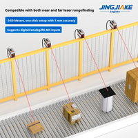 Sensor de Distancia Láser de Medición de Distancia de 0-50 m, Interruptor de Distancia con Comunicación 485, Cantidad Analógica, Proximidad Opcional