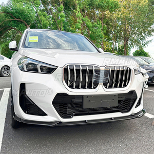 Front Bumper Lip Spoiler Diffuser Splitters Body Kit Aprons Cover Guard Trim for BMW X1 U11 M Sport 2023-2024 - Product Image 6