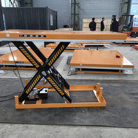 Table élévatrice à ciseaux fixe certifiée CE, plateforme hydraulique électrique pour usage industriel