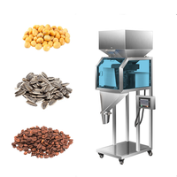 Machine de remplissage de granulés 100g pour composants de pesage individuel, vis de distribution sur mesure, bijoux en plastique et produits secs