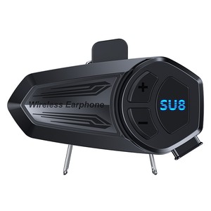 Auriculares para Casco de Motocicleta SU8, Resistentes al Agua, con Asistente de Voz con IA, Compatibles con Llamadas Manos Libres - Product Image 3
